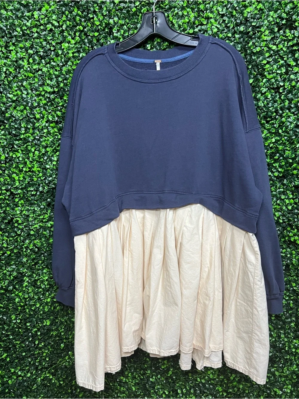 FREE PEOPLE | Eleanor Sweatshirt Tunic Dress